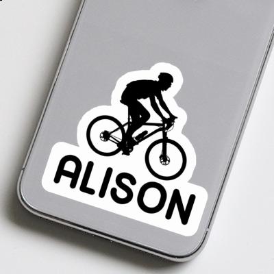 Aufkleber Alison Biker Image