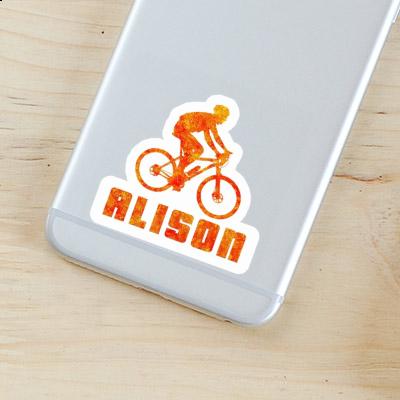 Sticker Alison Biker Notebook Image