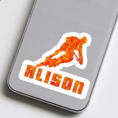 Sticker Alison Biker Gift package Image