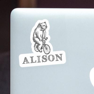 Sticker Velofahrer Alison Gift package Image