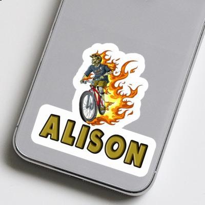 Biker Freeride Autocollant Alison Image