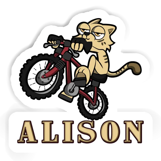 Sticker Bike Cat Alison Gift package Image