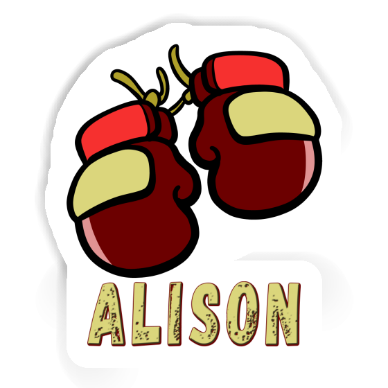 Boxing Glove Sticker Alison Gift package Image