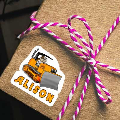 Alison Sticker Bulldozer Gift package Image