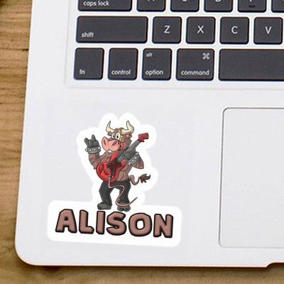 Sticker Guitarist Alison Gift package Image