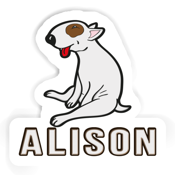 Sticker Dog Alison Laptop Image