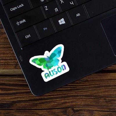 Schmetterling Sticker Alison Image