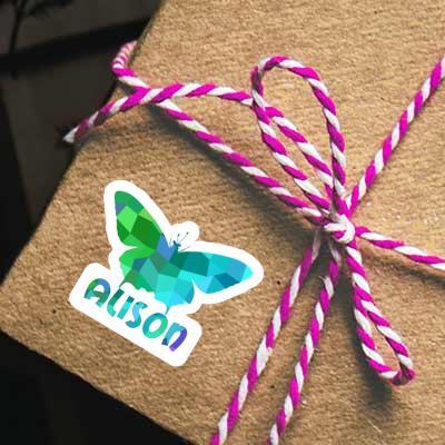 Schmetterling Sticker Alison Gift package Image