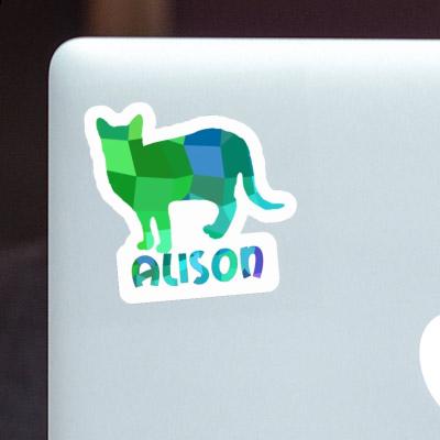 Sticker Alison Katze Laptop Image