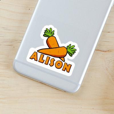 Carrot Sticker Alison Image