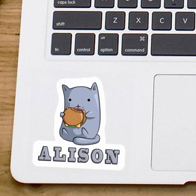 Cat Sticker Alison Gift package Image