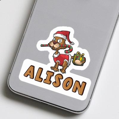 Cat Sticker Alison Gift package Image