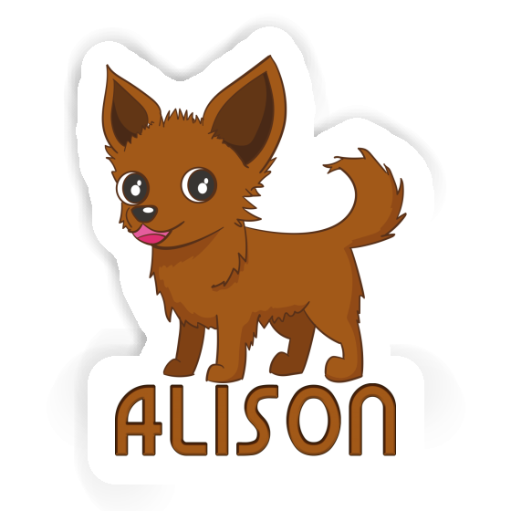 Sticker Chihuahua Alison Gift package Image