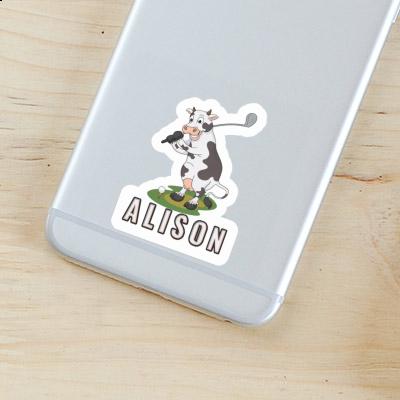 Autocollant Vache Alison Notebook Image