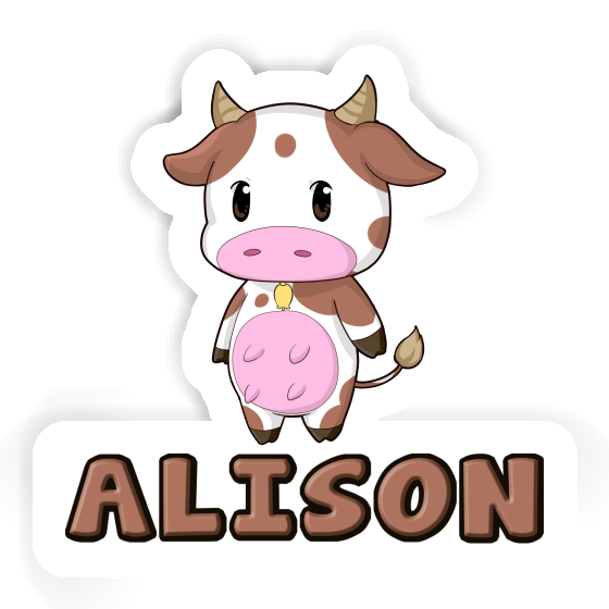 Alison Sticker Kuh Laptop Image