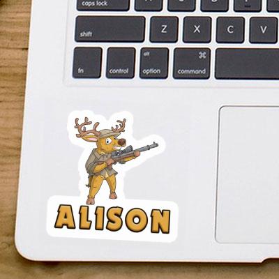 Sticker Hunter Alison Notebook Image