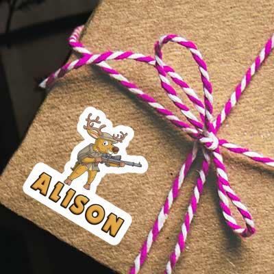 Autocollant Alison Chasseur Gift package Image