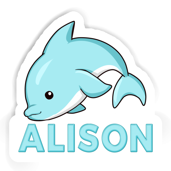 Dolphin Sticker Alison Gift package Image