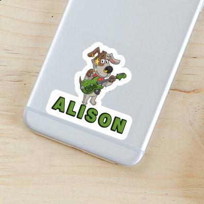 Guitarist Sticker Alison Gift package Image