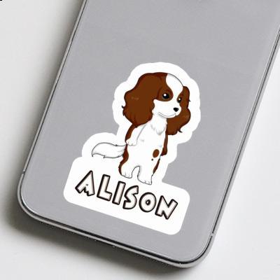 Sticker Alison Cavalier King Charles Spaniel Gift package Image