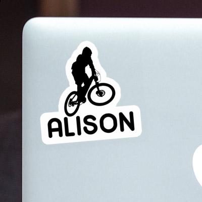 Alison Sticker Downhiller Notebook Image