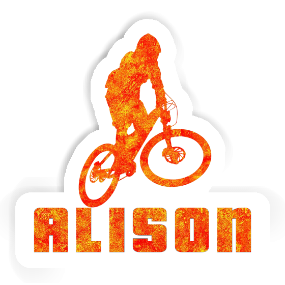 Sticker Alison Downhiller Image