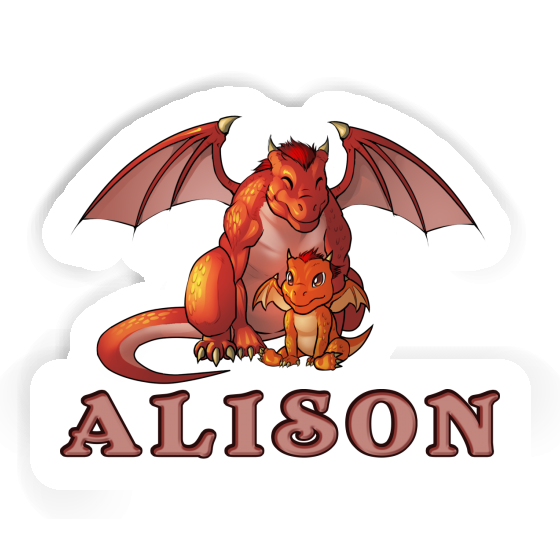 Sticker Drache Alison Gift package Image