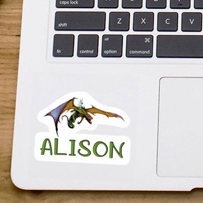 Dragon Sticker Alison Gift package Image