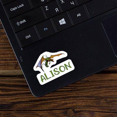 Dragon Sticker Alison Laptop Image