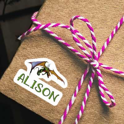 Dragon Sticker Alison Gift package Image