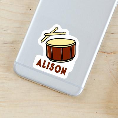 Tambour Autocollant Alison Notebook Image