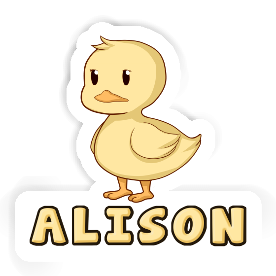 Sticker Alison Ente Image