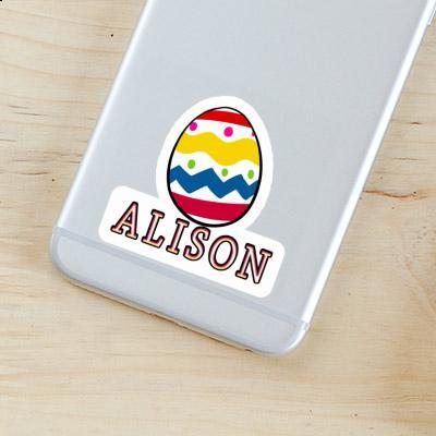 Alison Sticker Easter Egg Image