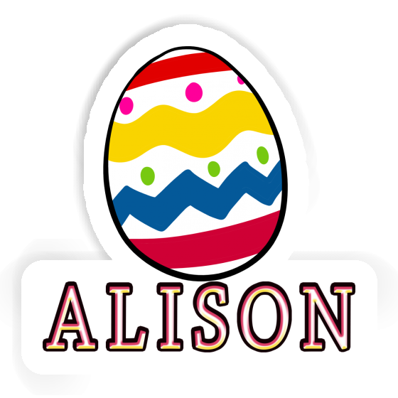 Alison Sticker Easter Egg Gift package Image