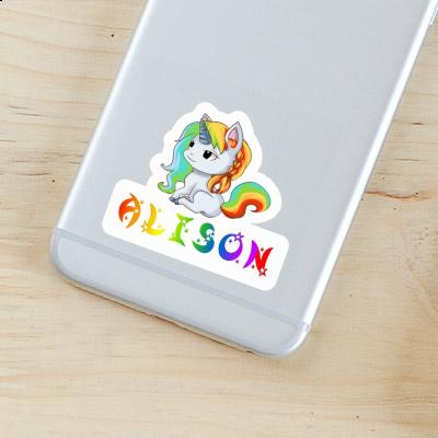 Autocollant Licorne Alison Gift package Image