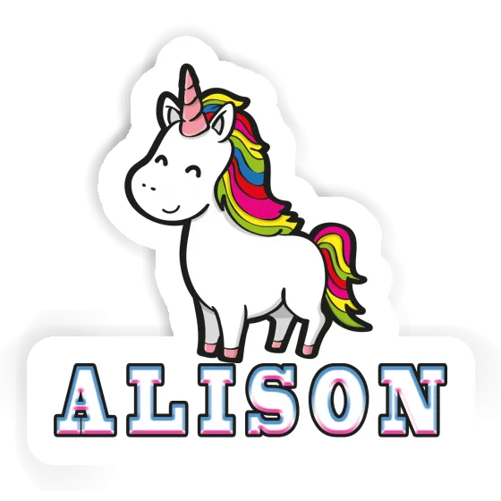 Alison Sticker Unicorn Gift package Image