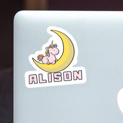 Einhorn Aufkleber Alison Gift package Image