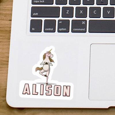 Sticker Alison Unicorn Image