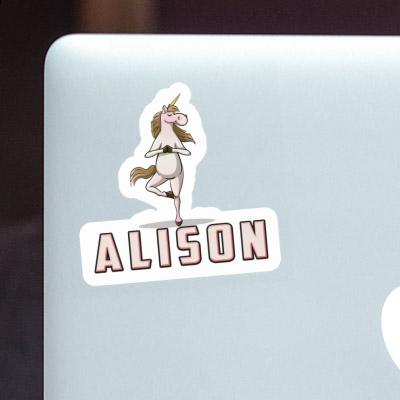 Sticker Alison Unicorn Gift package Image