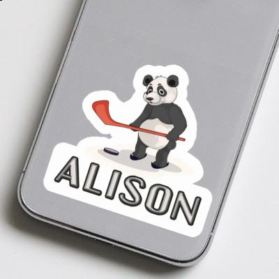 Panda Autocollant Alison Notebook Image