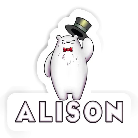 Icebear Sticker Alison Laptop Image