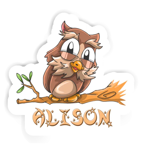 Sticker Owl Alison Gift package Image