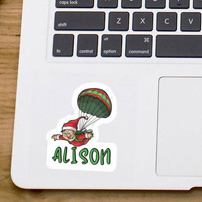 Sticker Alison Skydiver Image