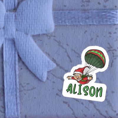 Sticker Alison Skydiver Gift package Image