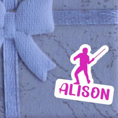 Autocollant Escrimeur Alison Image