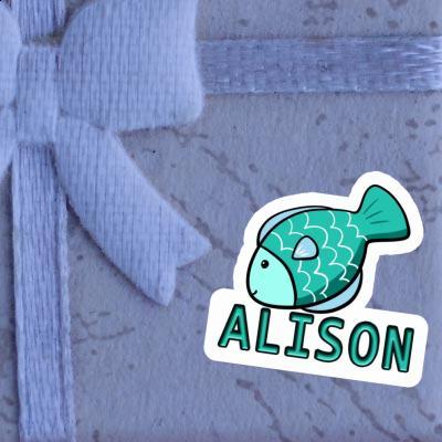 Fish Sticker Alison Image