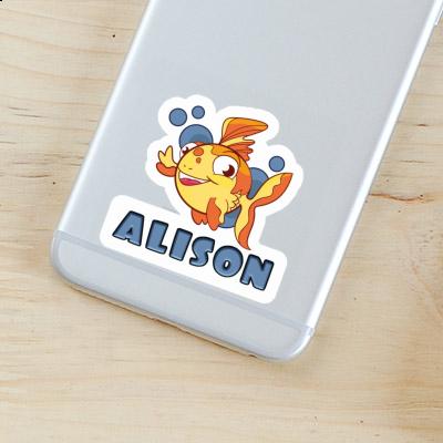 Alison Sticker Fish Notebook Image