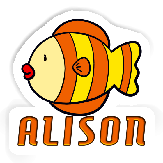 Sticker Alison Fish Image