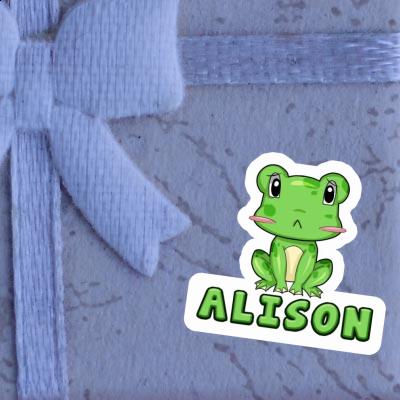 Alison Autocollant Grenouille Gift package Image