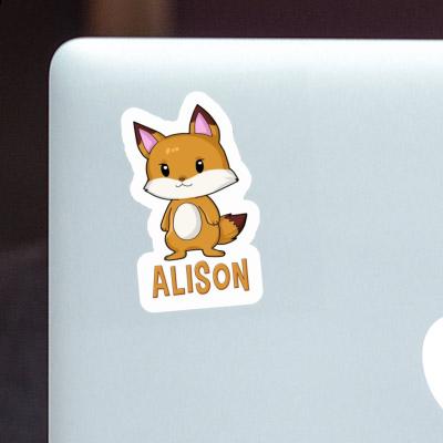 Sticker Alison Fox Laptop Image